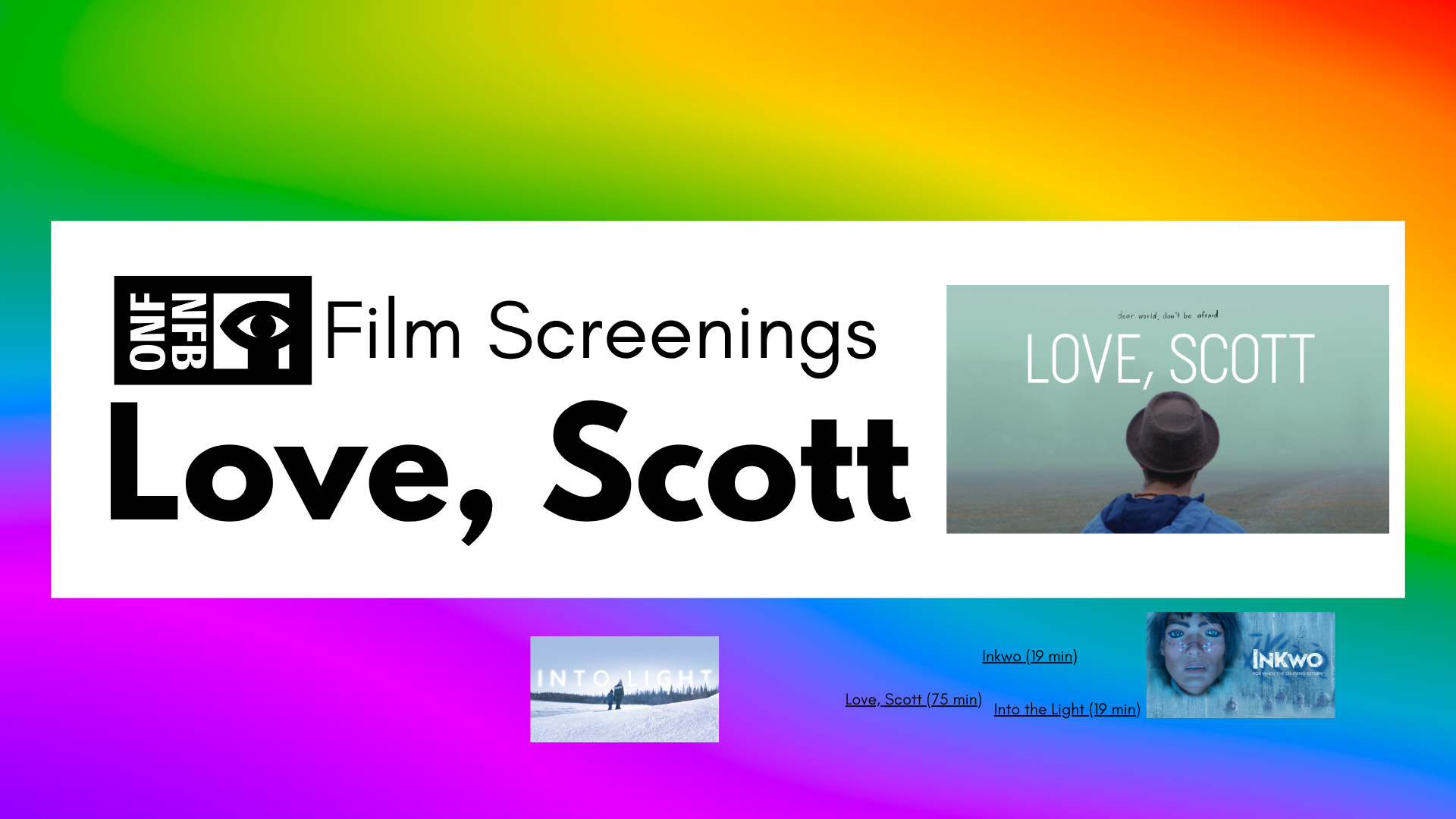 NFB Film Screening: Love, Scott