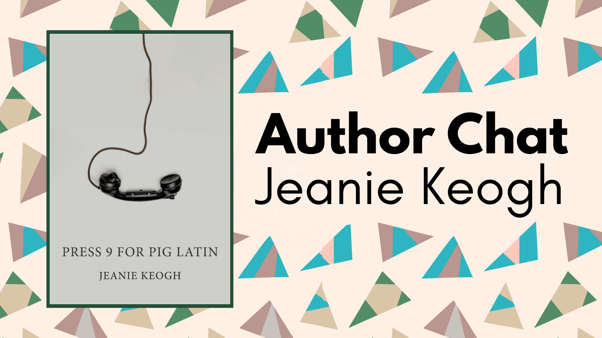 Author Chat Jeanie Keogh