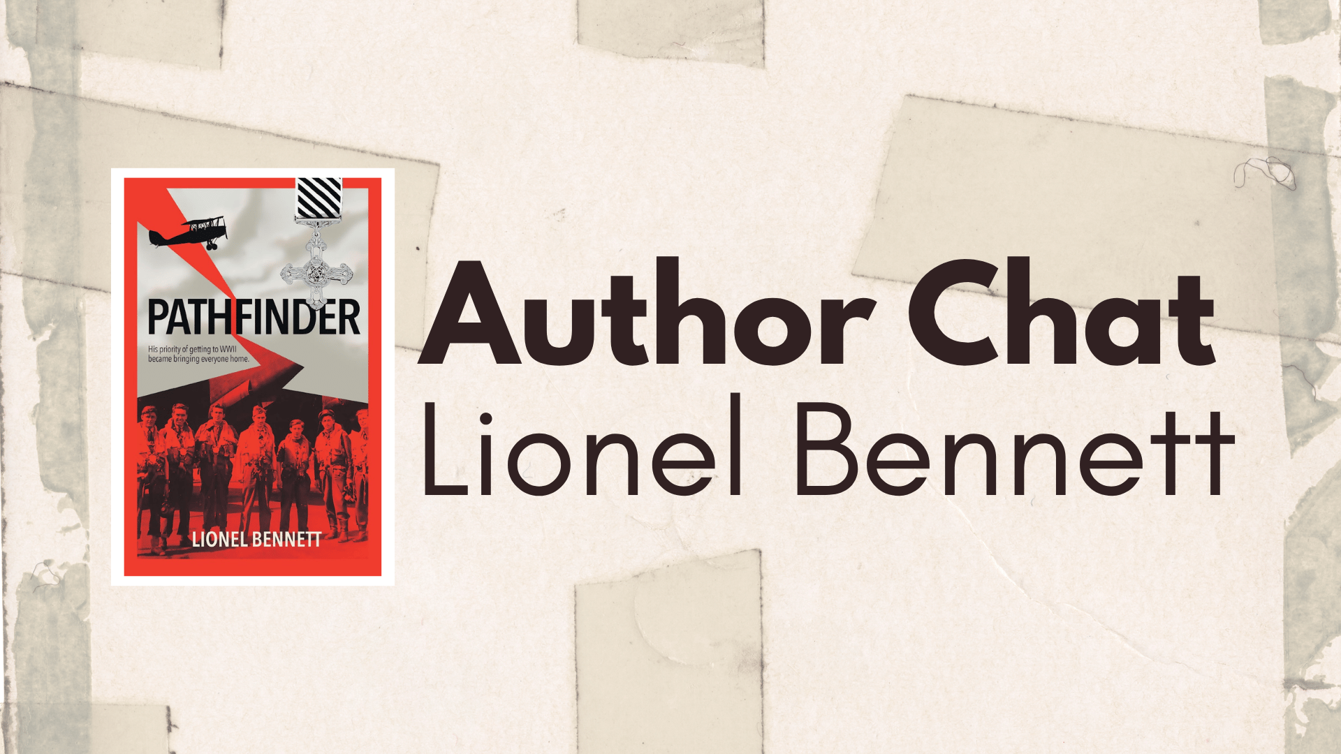 Author Chat Lionel Bennett