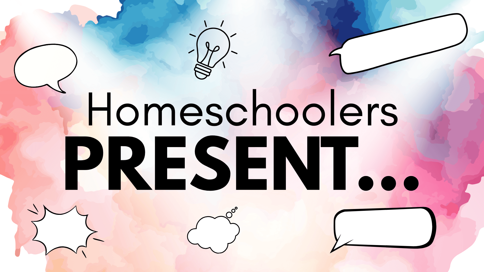 Homeschoolers Present
