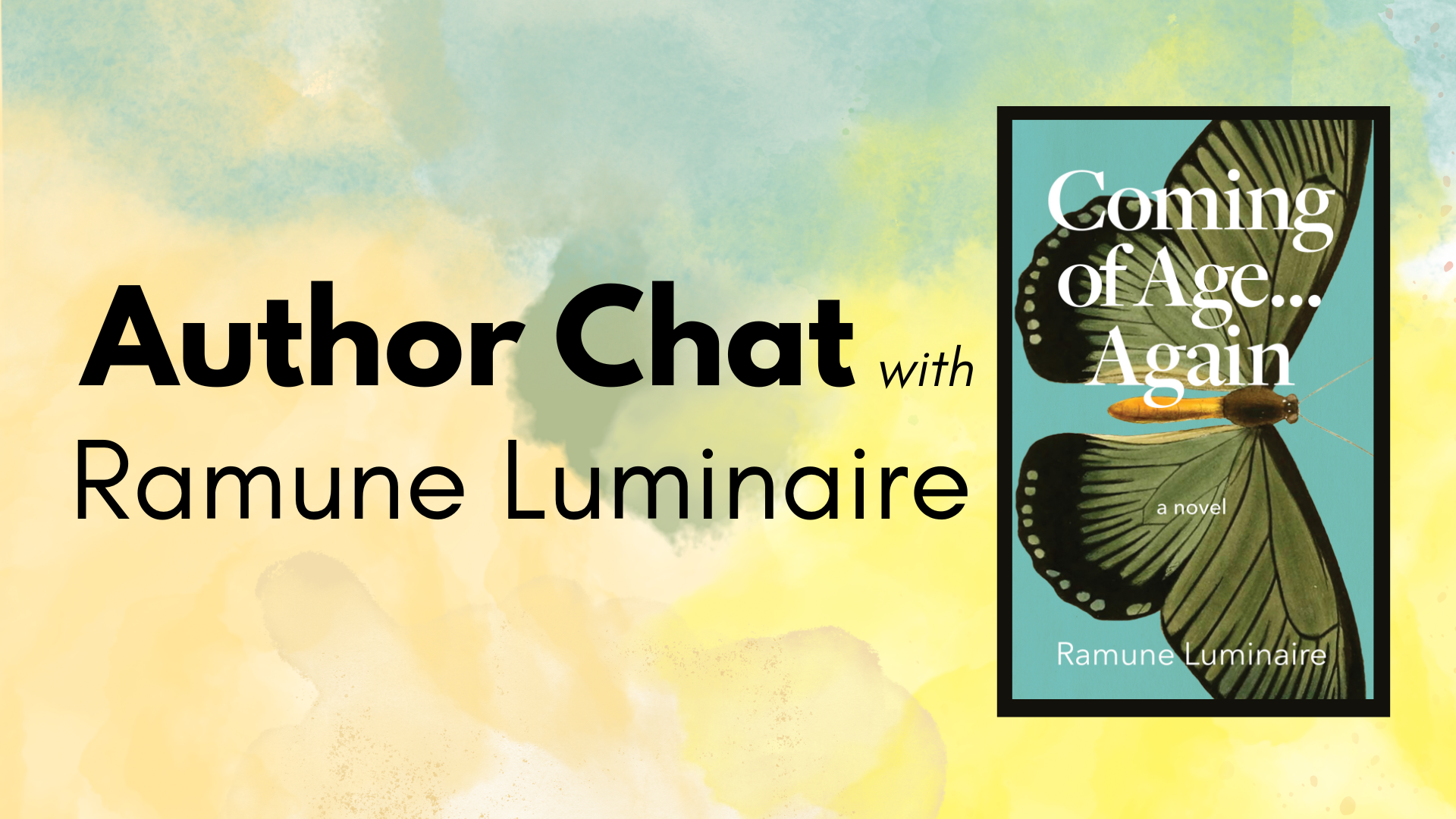 Luminaire author chat Author Chat with Ramune Luminaire