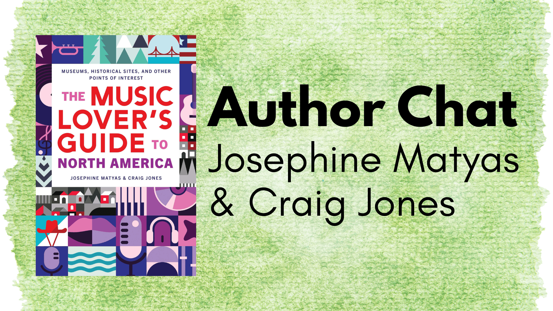 Author Chat Josephine Matyas and Craig Jones