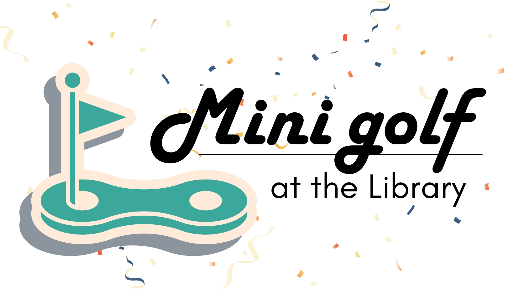 Mini Golf at the library