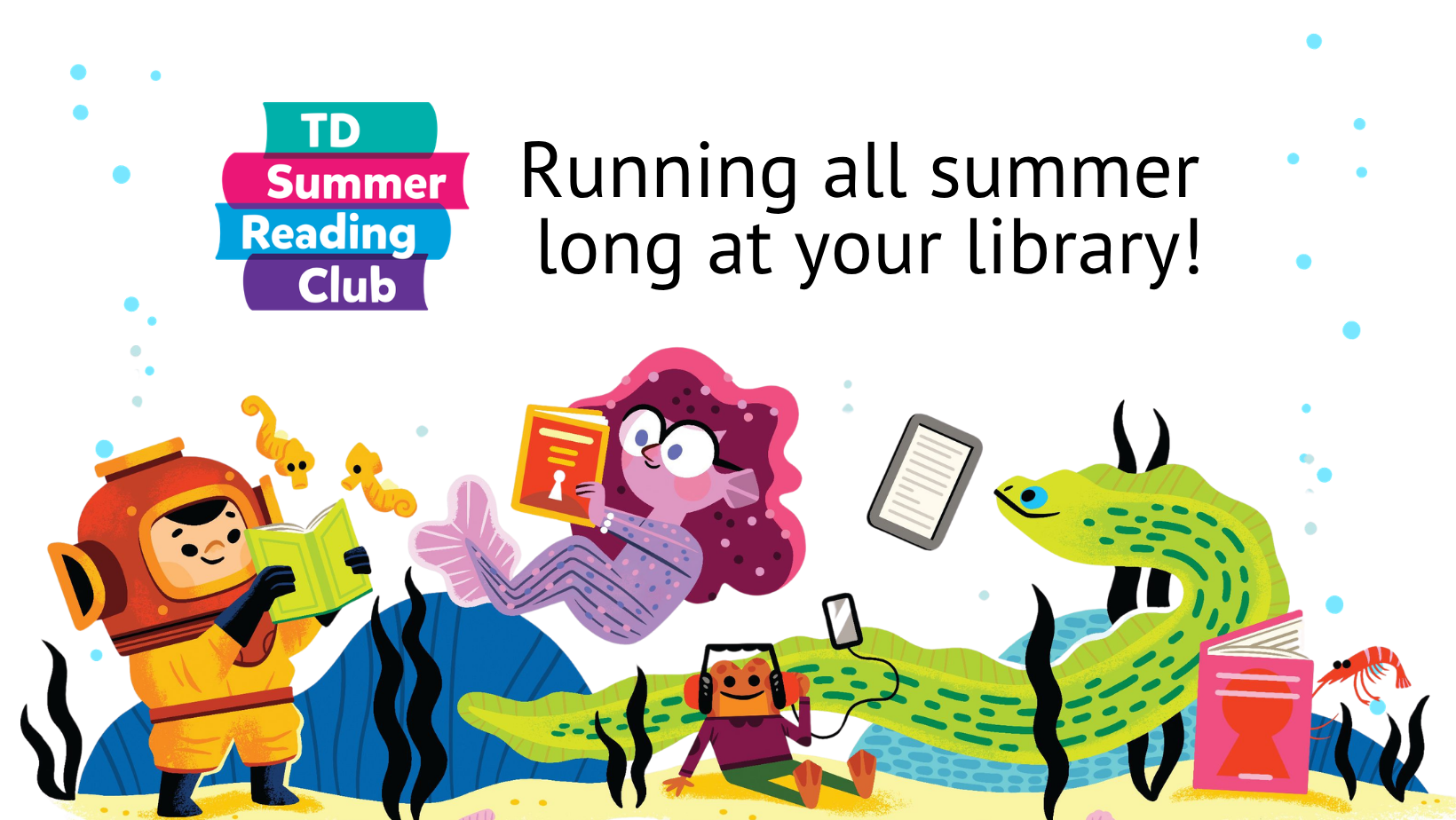 TDSRC: Running all summer long at your library!
